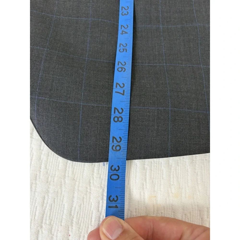Bindle & Keep Custom Bespoke Wool Navy 3-Piece Suit, Extra Vest,